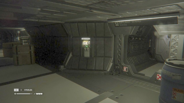 Follow the corridor to the next area, and you will find a save game console - Follow Samuels - Walkthrough - Alien: Isolation - Game Guide and Walkthrough