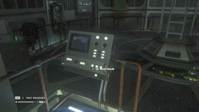 Once you climb down, approach an elevator and go to the engineering - Investigate the central reactor - Walkthrough - Alien: Isolation - Game Guide and Walkthrough
