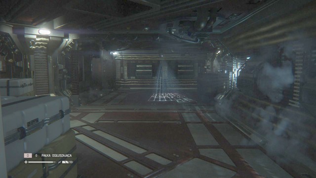 As soon as you exit the vent shaft, you will notice more motion detectors - Investigate the central reactor - Walkthrough - Alien: Isolation - Game Guide and Walkthrough
