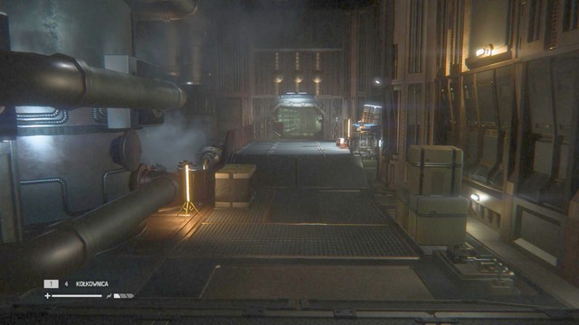 Exit the room, and turn right - Investigate the central reactor - Walkthrough - Alien: Isolation - Game Guide and Walkthrough