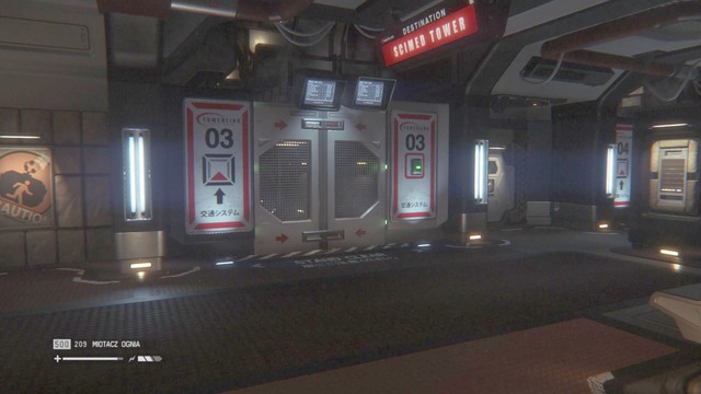 Go through the door in the central area and head to the transit station - Find an ambulance shuttle - Walkthrough - Alien: Isolation - Game Guide and Walkthrough