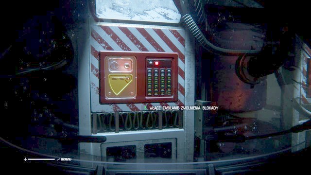 After you pull the lever, go to the right side of the room, and pull three other levers (all on the same wall) - Find a way to contact the Torrens - Walkthrough - Alien: Isolation - Game Guide and Walkthrough