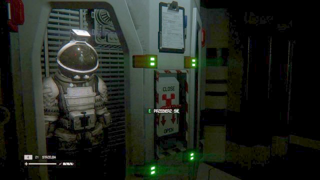 Climb down the ladder to the lower level and approach the door on the left - Find a way to contact the Torrens - Walkthrough - Alien: Isolation - Game Guide and Walkthrough