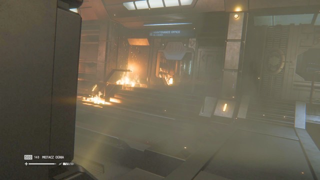 Walk to the other side, and enter the room - Escape Sevastopol - Walkthrough - Alien: Isolation - Game Guide and Walkthrough