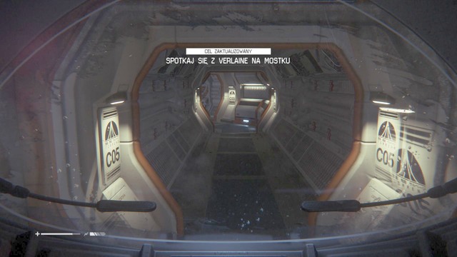 Approach the console in the middle and start the releasing procedure - Escape Sevastopol - Walkthrough - Alien: Isolation - Game Guide and Walkthrough