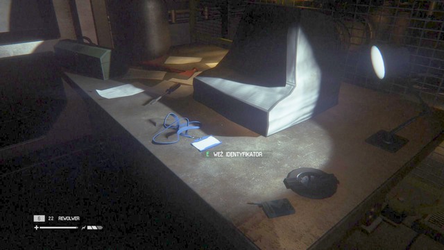 An ID Tag lies on the table next to a terminal (the room can be accessed through a vent shaft) - Solomons Habitation Tower - Missing persons and Archive Logs - Alien: Isolation - Game Guide and Walkthrough