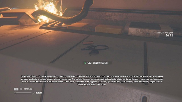 An ID Tag lies on the console in the middle of the control room in Seegson - Seegson Communications - Missing persons and Archive Logs - Alien: Isolation - Game Guide and Walkthrough