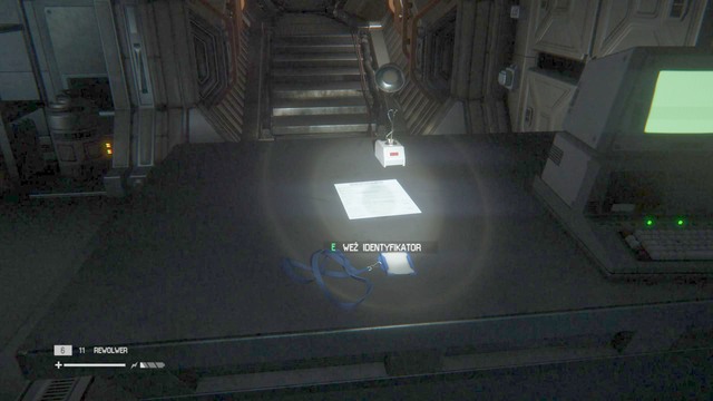 An ID Tag lies on a desk next to the terminal in the locked room (can be accessed through a vent shaft - ion torch required) - Seegson Communications - Missing persons and Archive Logs - Alien: Isolation - Game Guide and Walkthrough
