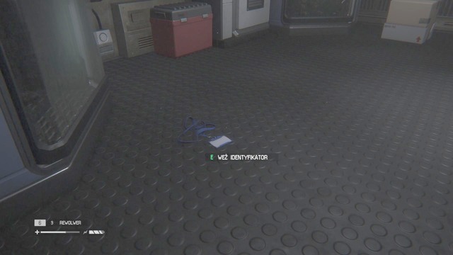 An ID Tag lies on the floor next to a deactivated android - Seegson Communications - Missing persons and Archive Logs - Alien: Isolation - Game Guide and Walkthrough