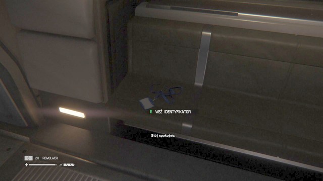 An ID Tag lies on a bench in the upper level of the residential area - Solomons Habitation Tower - Missing persons and Archive Logs - Alien: Isolation - Game Guide and Walkthrough