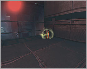 In the corridor controlled by the turret jump on the balcony - Canisters - Research Lab - Canisters - Aliens vs Predator - Game Guide and Walkthrough