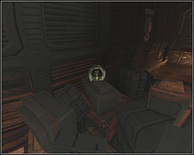 This canister is in the machinery, located on the boxes - Canisters - Refinery - Canisters - Aliens vs Predator - Game Guide and Walkthrough
