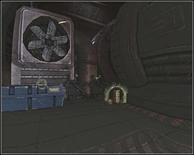 This canister is in the machinery, near the fan - Canisters - Refinery - Canisters - Aliens vs Predator - Game Guide and Walkthrough