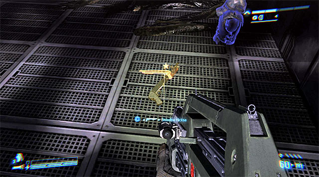 In the next room, you'll be surprised by several Xenomorphs, so be ready to use your weapons quickly - Get to the cargo bay to aid with the cas-evac - Mission 1: Distress - Aliens: Colonial Marines - Game Guide and Walkthrough