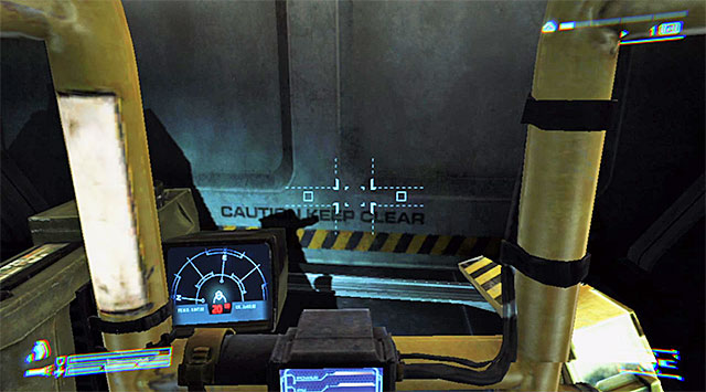 Go straight ahead, bypassing the obstacles - Use the powerloader to open an exit - Mission 2: Battle for Sulaco - Aliens: Colonial Marines - Game Guide and Walkthrough