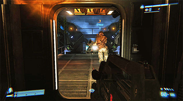 Resume going forward - Get to the command deck through Engineering - Mission 2: Battle for Sulaco - Aliens: Colonial Marines - Game Guide and Walkthrough