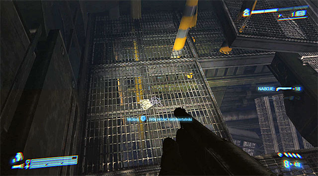 Your need to get to the spot where there is a hole to jump into; you'll land in a partially flooded corridor - Get to the dropship to escape the Sulaco (part 2) - Mission 3: Sulaco Falls - Aliens: Colonial Marines - Game Guide and Walkthrough
