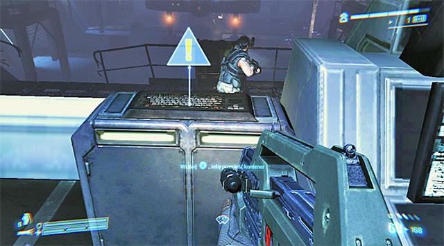 Head for the control room; you can enter it now - Use the crane to create a bridge to the emergency release - Mission 3: Sulaco Falls - Aliens: Colonial Marines - Game Guide and Walkthrough