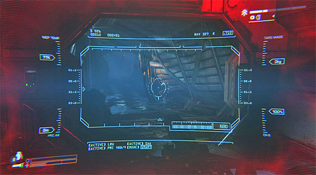 Take the side passageway leading to the medlab, but turn left on your first chance, into a corridor that has been previously unavailable (the above screenshot) - Get to the Comm Tower to Find Bella and Reid - Mission 4: No Hope in Hadleys - Aliens: Colonial Marines - Game Guide and Walkthrough