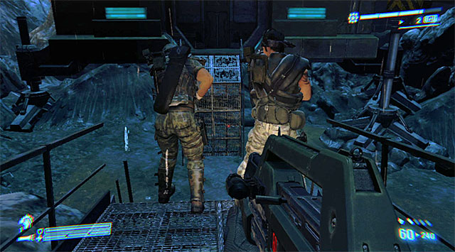 Traditionally, start off by sweeping the area of precious collectibles (there should be a full set of armor in the container where you found the RPG) - Help the crashed dropship survivors fight off the Xenos - Mission 10: Derelict Reclaimed - Aliens: Colonial Marines - Game Guide and Walkthrough