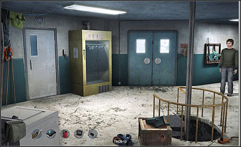 Go to the lobby (through the garage) and take a TACS-12 rifle from the weapon rack - Track the bear down - Day 2 - Alpha Polaris - Game Guide and Walkthrough