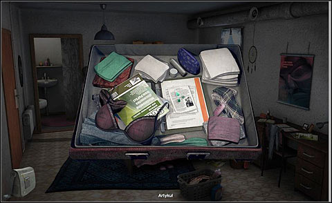 There is an article in the center of a suitcase - Get another article from Nova - Day 3 - Alpha Polaris - Game Guide and Walkthrough