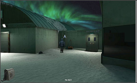 When you want to go back to the station, it turns out that man Alisteir is standing at the entrance - Return to the building - Night 4 - Alpha Polaris - Game Guide and Walkthrough