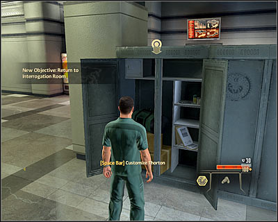 Return to the marked desk (M1, 4) and take the pistol with tranquillizing ammo - Walkthrough - Prologue - Graybox - Walkthrough - Prologue - Alpha Protocol: The Espionage RPG - Game Guide and Walkthrough