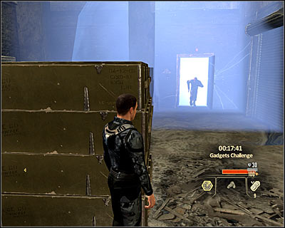 6) place a trap on the next door and wait for it to detonate (screen) - Walkthrough - Prologue - Graybox - Walkthrough - Prologue - Alpha Protocol: The Espionage RPG - Game Guide and Walkthrough
