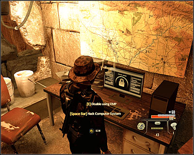 Approach the main computer (M3, 15) once you decide you're ready - Walkthrough - Saudi Arabia - Investigate Jizan Weapon Stockpile - Walkthrough - Saudi Arabia - Alpha Protocol: The Espionage RPG - Game Guide and Walkthrough
