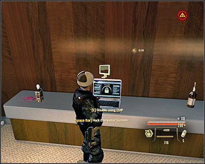 You can move to the next room (M6, 8) - Walkthrough - Moscow - Assault Lazos Yacht and Retrieve Data - Walkthrough - Moscow - Alpha Protocol: The Espionage RPG - Game Guide and Walkthrough