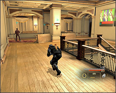 Now you need to get to the main square (M9, 2), but you of course can't follow the same path as before - Walkthrough - Moscow - Assault Braykos Mansion - Walkthrough - Moscow - Alpha Protocol: The Espionage RPG - Game Guide and Walkthrough