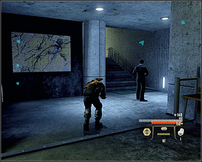 Once more approach the biggest room (M18, 5) - Walkthrough - Moscow - Prevent Surkovs Escape - Walkthrough - Moscow - Alpha Protocol: The Espionage RPG - Game Guide and Walkthrough