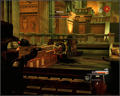 The boss battle with Marburg is quite hard and can be played in two basic ways - Walkthrough - Rome - Intercept Marburg at Museum of Art - Walkthrough - Rome - Alpha Protocol: The Espionage RPG - Game Guide and Walkthrough
