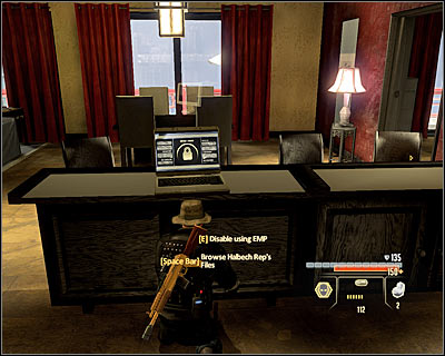 Nothing complicated here - you will find the laptop with the needed Intel in the main room (M17, 11) - Walkthrough - Taipei - Retrieve NSB Data from Grand Hotel - Walkthrough - Taipei - Alpha Protocol: The Espionage RPG - Game Guide and Walkthrough