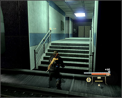 You can get to the corridor described below in both cases, that is gaining the NSB Intel as well as helping Heck and disabling the blockade - Walkthrough - Taipei - Retrieve NSB Data from Grand Hotel - Walkthrough - Taipei - Alpha Protocol: The Espionage RPG - Game Guide and Walkthrough