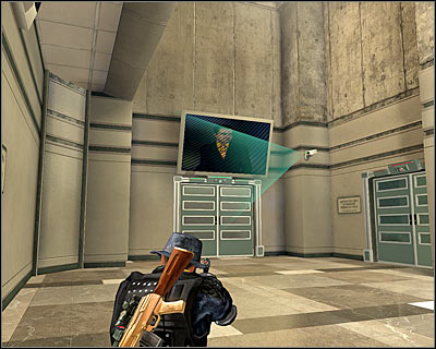 After securing the area head south, go up the stairs onto the upper balcony and use the nearest passage (M21A, 8) - Walkthrough - The finale - Infiltrate Alpha Protocol - Walkthrough - The finale - Alpha Protocol: The Espionage RPG - Game Guide and Walkthrough