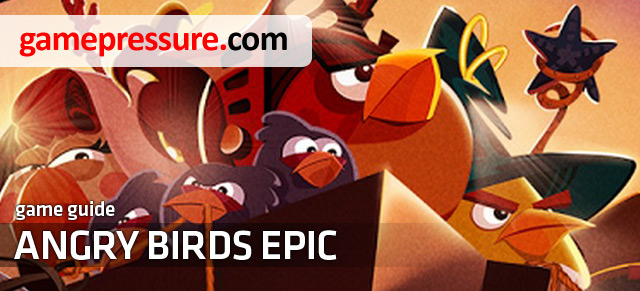 The unofficial guide to Angry Birds: Epic is a complete walkthrough of the single player mode - Angry Birds Epic - Game Guide and Walkthrough
