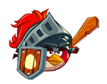 Attack - Red jumps to target enemy and deals damage equal to 115% damage - Red - Birds and their classes - Angry Birds Epic - Game Guide and Walkthrough