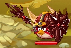 Angry Bird - the enemy prepares for 3 turns, and then unleashes a powerful attack against one of your birds - Encounter with the Sword Spirit - Upgrading your character classes - Angry Birds Epic - Game Guide and Walkthrough