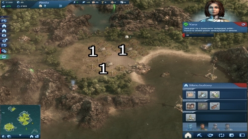 While we can restore the eco balance on the main island by building Weather Control Stations, there won't be enough space to build so many of them on the other island - Mission One - On Hostile Terrain - Chapter Three: In the Eye of the Storm - Anno 2070 - Game Guide and Walkthrough