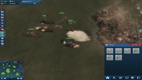 If one of the units isn't getting any damage, it means its shield are active - in order to destroy it we need to use the aforementioned EMP Cannon - Mission Four - Zero Hour - Chapter Three: In the Eye of the Storm - Anno 2070 - Game Guide and Walkthrough