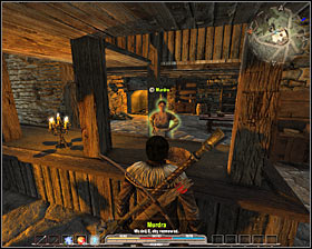When you will try to enter the tavern by the main entrance, you will be stopped by Grengar #1 - Quests - p. 1 - South Stewark - Arcania: Gothic 4 - Game Guide and Walkthrough