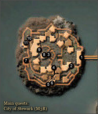 2 - Maps - North Stewark - Arcania: Gothic 4 - Game Guide and Walkthrough