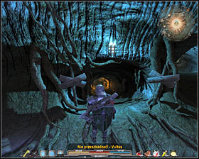 When you will be in a huge hall speak with Gilana #1 (M7B, 3) - Quests - p. 1 - Marshlands - Arcania: Gothic 4 - Game Guide and Walkthrough