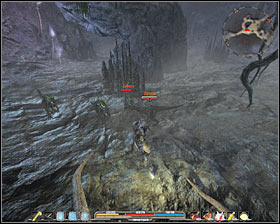 Inside the cave you will meet some enemies - orcs #1 - Quests - p. 8 - Marshlands - Arcania: Gothic 4 - Game Guide and Walkthrough