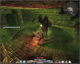 In the last chamber #1 you will be attacked by a shadowbeast #2 - Quests - p. 2 - The Black Gorges and the Jungle - Arcania: Gothic 4 - Game Guide and Walkthrough