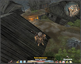 Slums (M12B, 46) - To get this ore you have to jump on hut from the city wall #1 - Quests - p. 10 - Thorniara - Arcania: Gothic 4 - Game Guide and Walkthrough