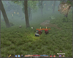 After few whiles you will see first boars (M4, 3) - Quests - p. 1 - Silverlake - Arcania: Gothic 4 - Game Guide and Walkthrough