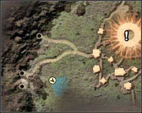 West of Tooshoo, south of the road leading to caves - Quests - p. 2 - Marshlands - Arcania: Gothic 4 - Game Guide and Walkthrough